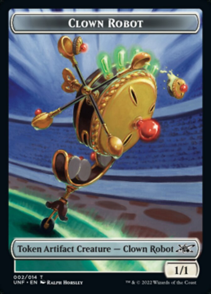 Clown Robot (002) Token [Unfinity Tokens] | Gamers Paradise