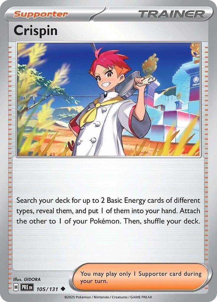 Crispin (105/131) [Scarlet & Violet: Prismatic Evolutions] | Gamers Paradise