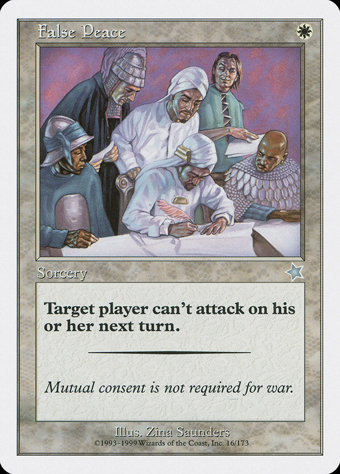 False Peace [Starter 1999] | Gamers Paradise