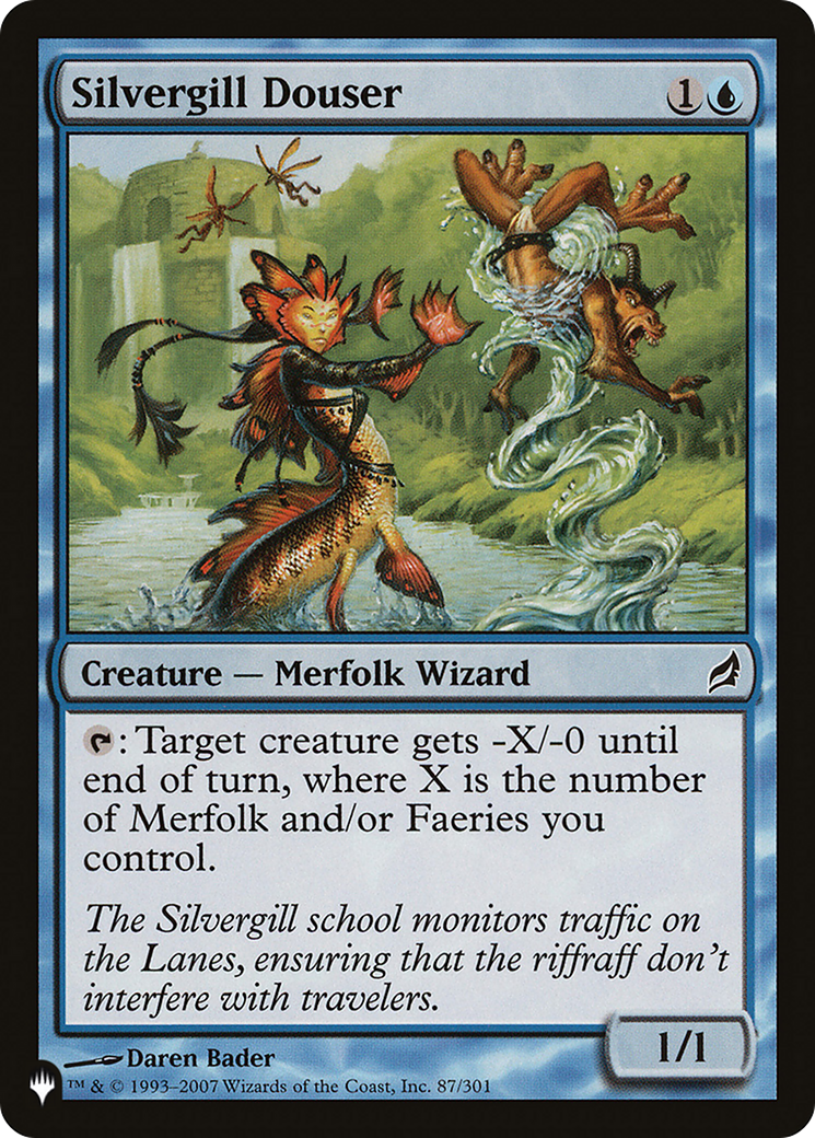 Silvergill Douser [The List Reprints] | Gamers Paradise