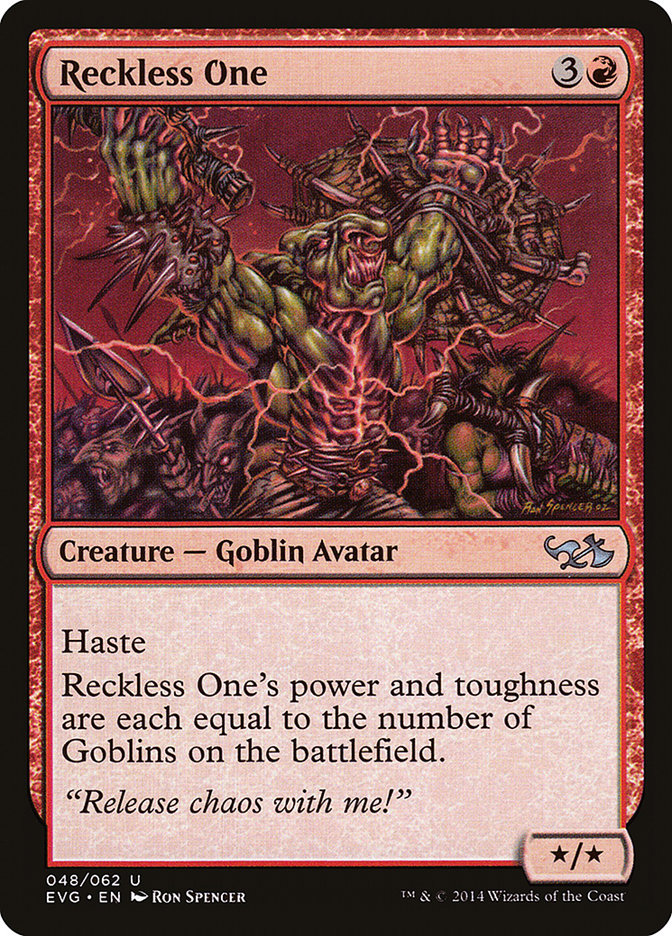 Reckless One (Elves vs. Goblins) [Duel Decks Anthology] | Gamers Paradise