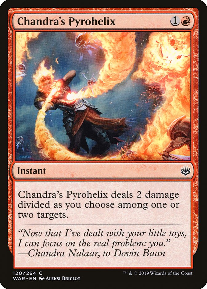 Chandra's Pyrohelix [War of the Spark] | Gamers Paradise