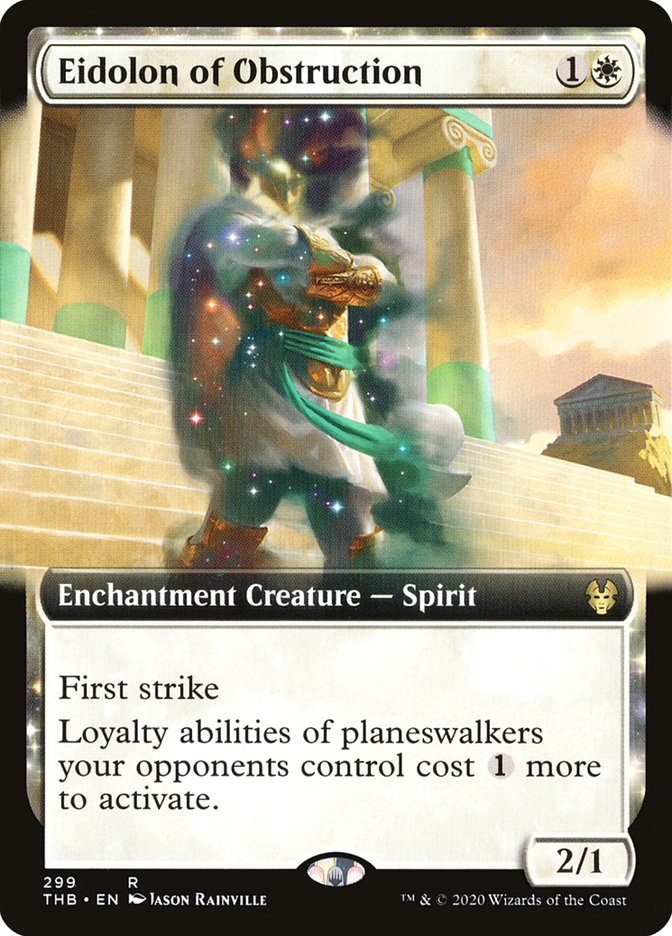 Eidolon of Obstruction (Extended Art) [Theros Beyond Death] | Gamers Paradise