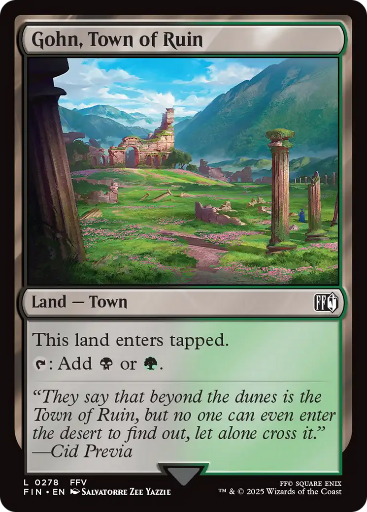Gohn, Town of Ruin [FINAL FANTASY] | Gamers Paradise
