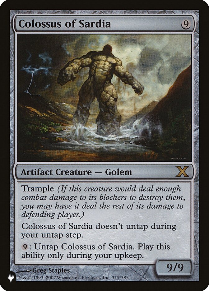 Colossus of Sardia [The List] | Gamers Paradise