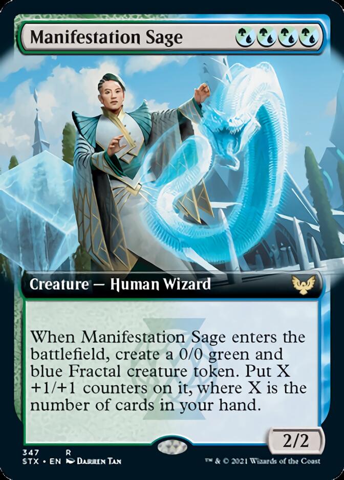 Manifestation Sage (Extended Art) [Strixhaven: School of Mages] | Gamers Paradise