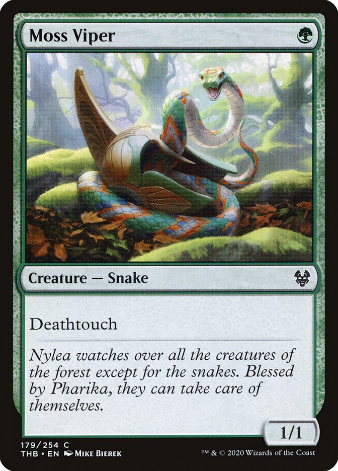 Moss Viper [Theros Beyond Death] | Gamers Paradise