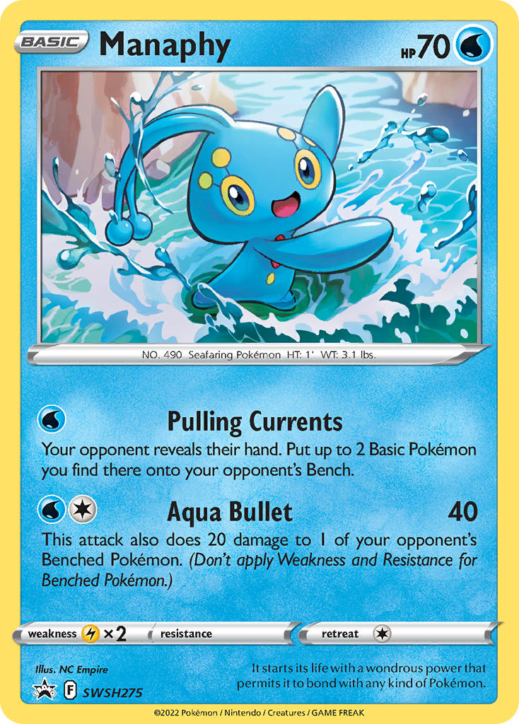 Manaphy (SWSH275) [Sword & Shield: Black Star Promos] | Gamers Paradise