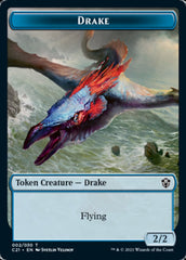 Drake // Elemental (002) Double-Sided Token [Commander 2021 Tokens] | Gamers Paradise