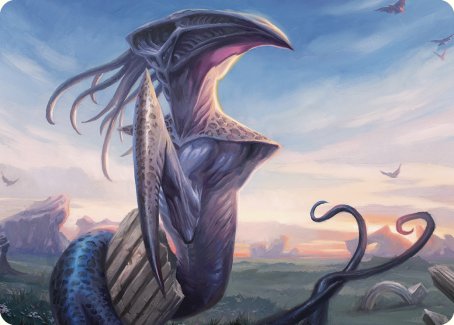 Sentinel Sliver Art Card [Commander Masters Art Series] | Gamers Paradise