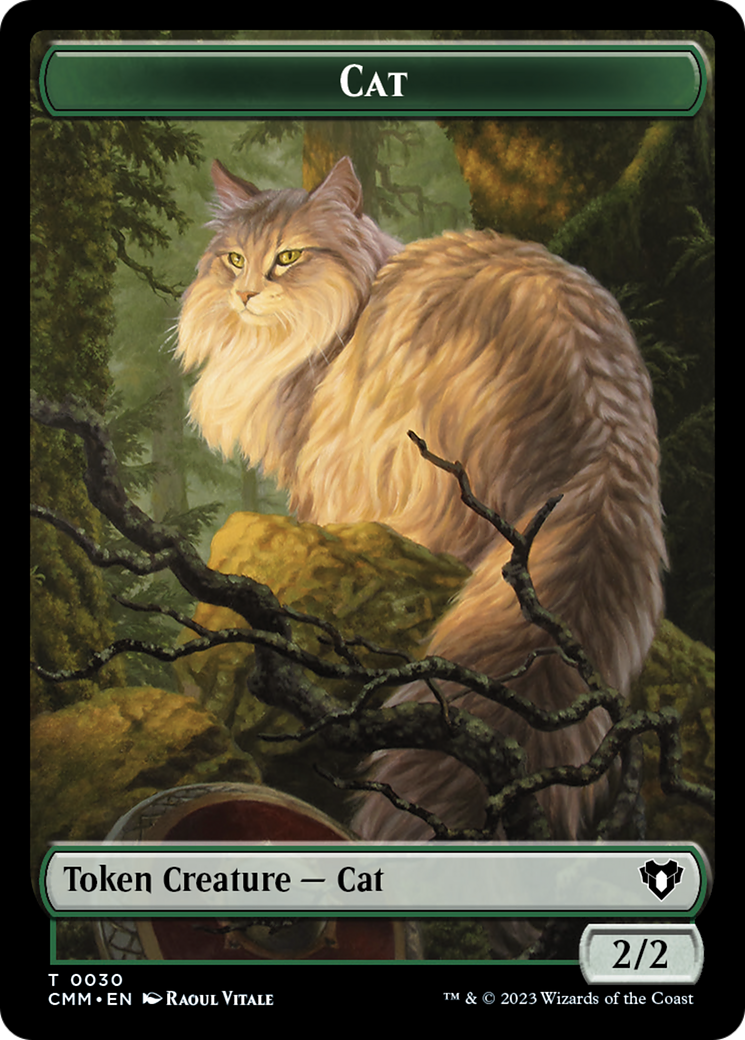 Cat Token (30) [Commander Masters Tokens] | Gamers Paradise