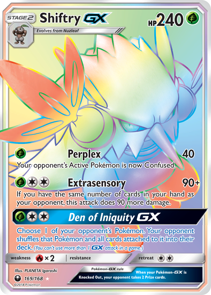 Shiftry GX (169/168) [Sun & Moon: Celestial Storm] | Gamers Paradise