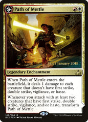 Path of Mettle // Metzali, Tower of Triumph [Rivals of Ixalan Prerelease Promos] | Gamers Paradise