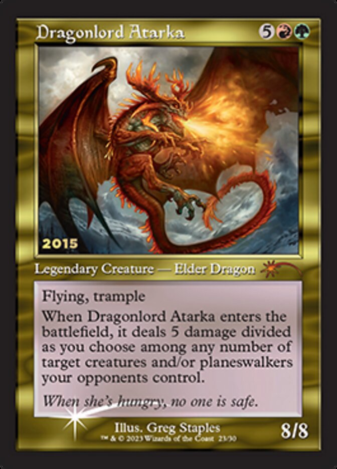 Dragonlord Atarka [30th Anniversary Promos] | Gamers Paradise