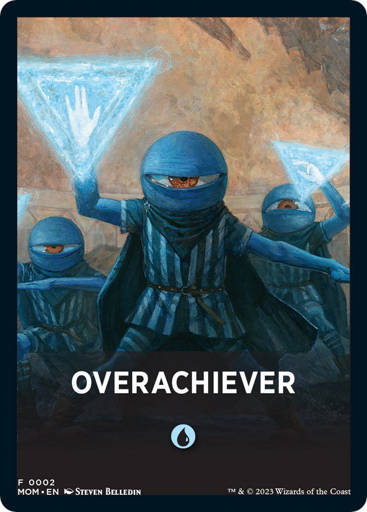 Overachiever Theme Card [March of the Machine Tokens] | Gamers Paradise