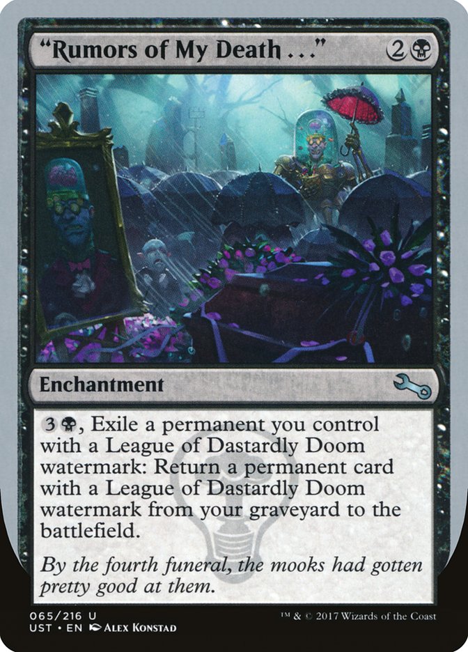 "Rumors of My Death . . ." [Unstable] | Gamers Paradise