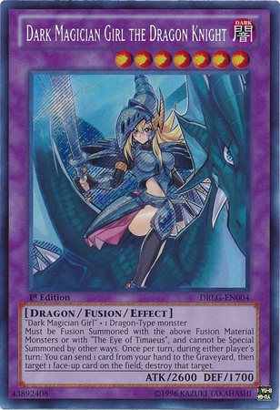 Dark Magician Girl the Dragon Knight [DRLG-EN004] Secret Rare | Gamers Paradise