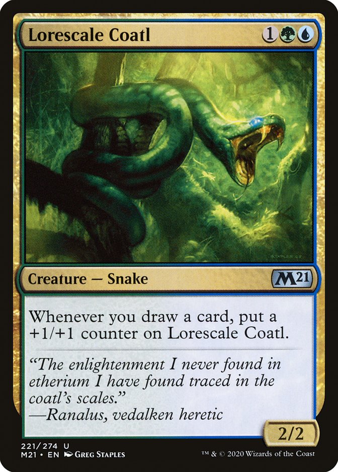 Lorescale Coatl [Core Set 2021] | Gamers Paradise