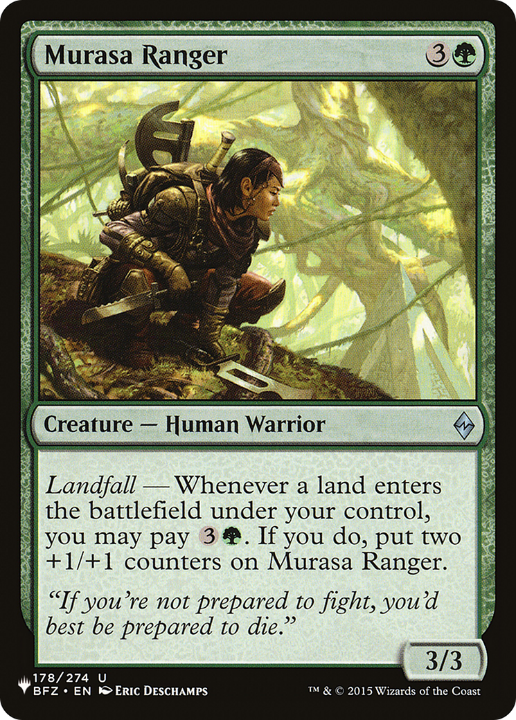 Murasa Ranger [The List] | Gamers Paradise