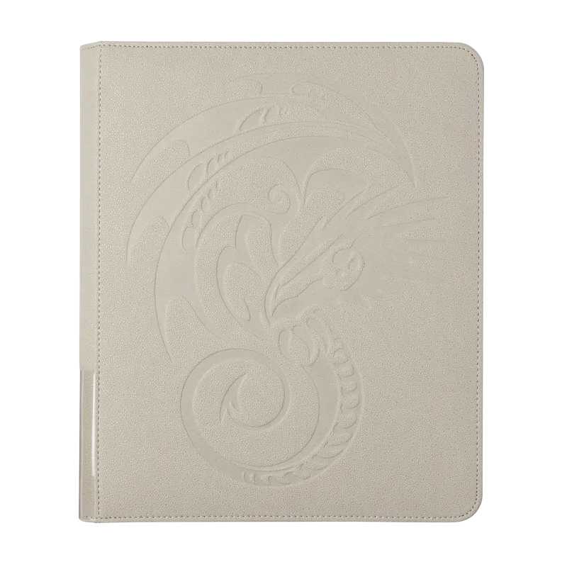 Dragon Shield: Card Codex Zipster Binder - Ashen White (Regular) | Gamers Paradise