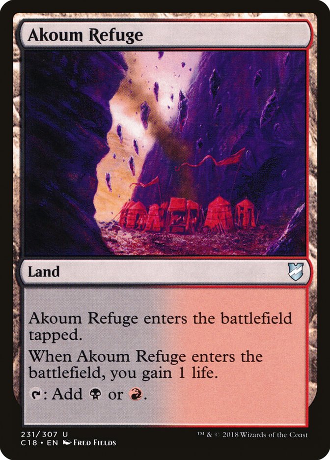 Akoum Refuge [Commander 2018] | Gamers Paradise