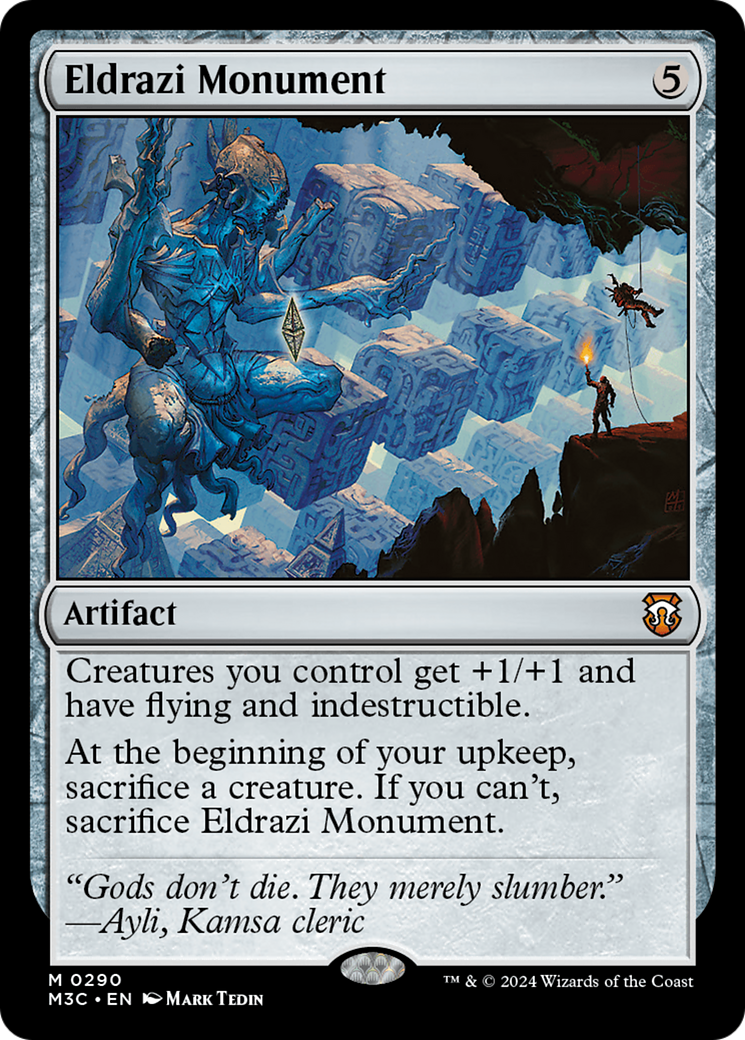 Eldrazi Monument (Ripple Foil) [Modern Horizons 3 Commander] | Gamers Paradise