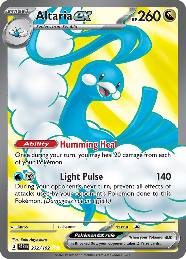 Altaria ex (232/182) [Scarlet & Violet: Paradox Rift] | Gamers Paradise