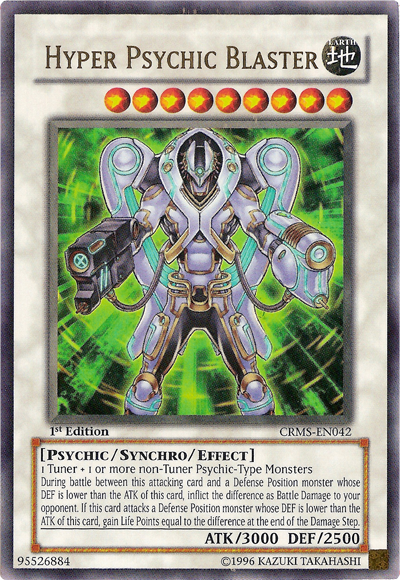 Hyper Psychic Blaster [CRMS-EN042] Ultra Rare | Gamers Paradise