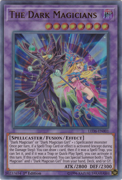 The Dark Magicians [LED6-EN001] Ultra Rare | Gamers Paradise