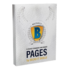 Beckett Shield: 9-Pocket Binder Pages (Standard) | Gamers Paradise