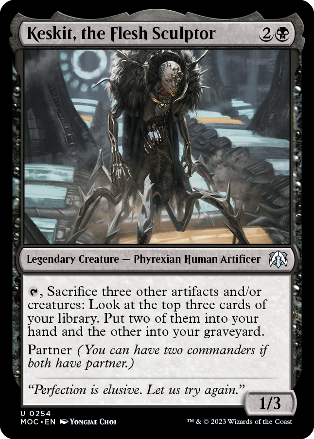 Keskit, the Flesh Sculptor [March of the Machine Commander] | Gamers Paradise