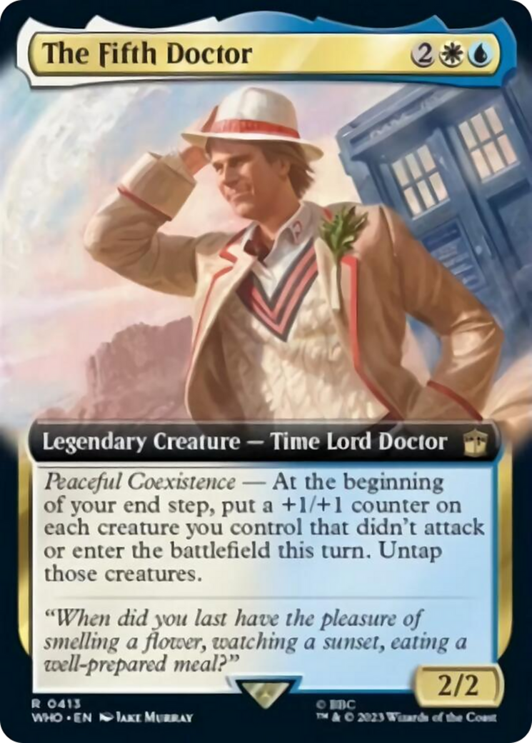 The Fifth Doctor (Extended Art) [Doctor Who] | Gamers Paradise