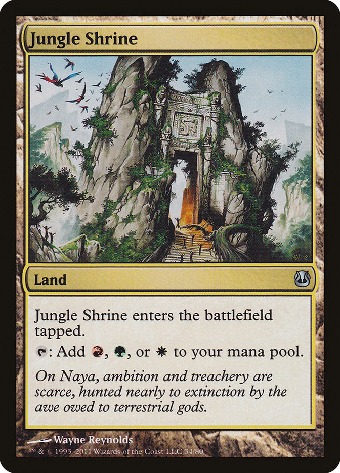 Jungle Shrine [Duel Decks: Ajani vs. Nicol Bolas] | Gamers Paradise