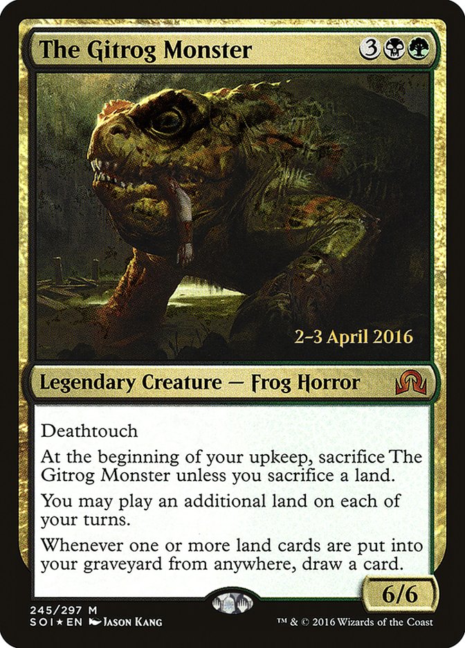 The Gitrog Monster [Shadows over Innistrad Prerelease Promos] | Gamers Paradise