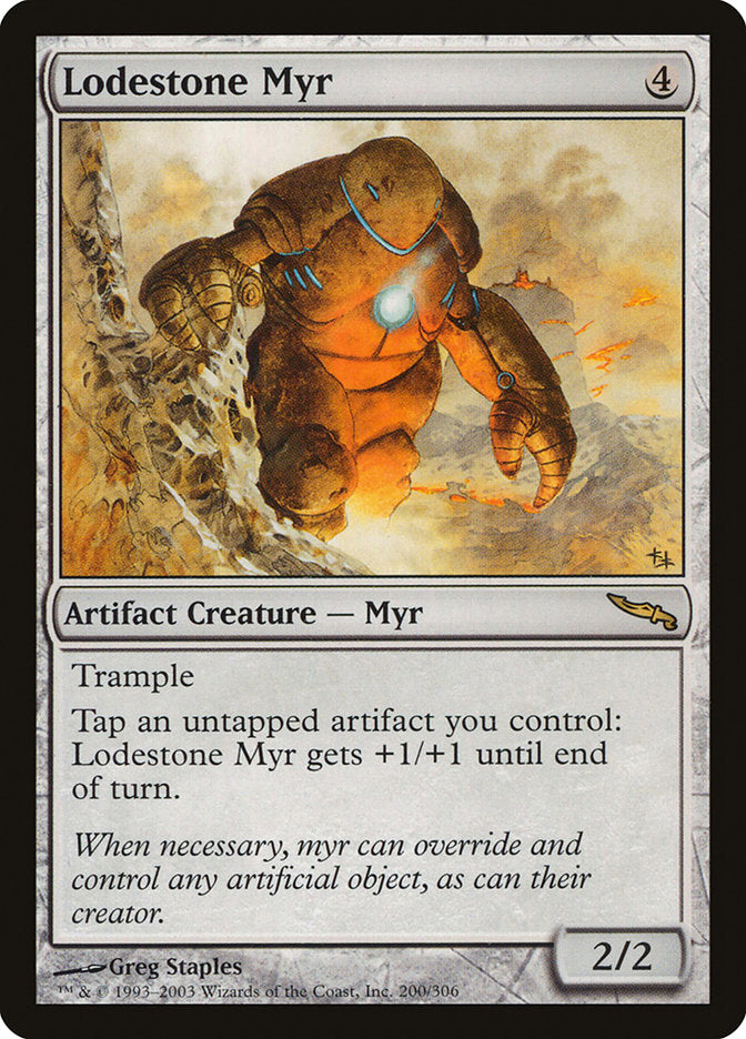 Lodestone Myr [Mirrodin] | Gamers Paradise
