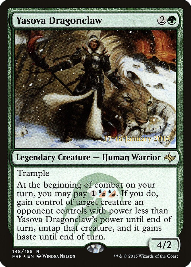 Yasova Dragonclaw [Fate Reforged Prerelease Promos] | Gamers Paradise