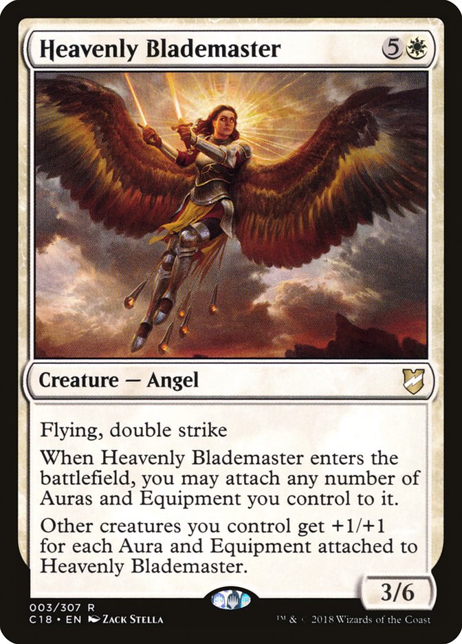 Heavenly Blademaster [Commander 2018] | Gamers Paradise