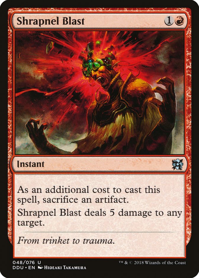 Shrapnel Blast [Duel Decks: Elves vs. Inventors] | Gamers Paradise