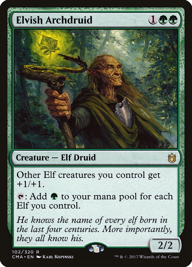 Elvish Archdruid [Commander Anthology] | Gamers Paradise