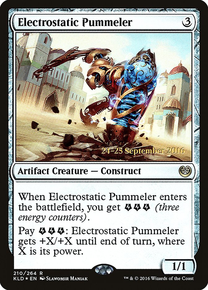 Electrostatic Pummeler [Kaladesh Prerelease Promos] | Gamers Paradise