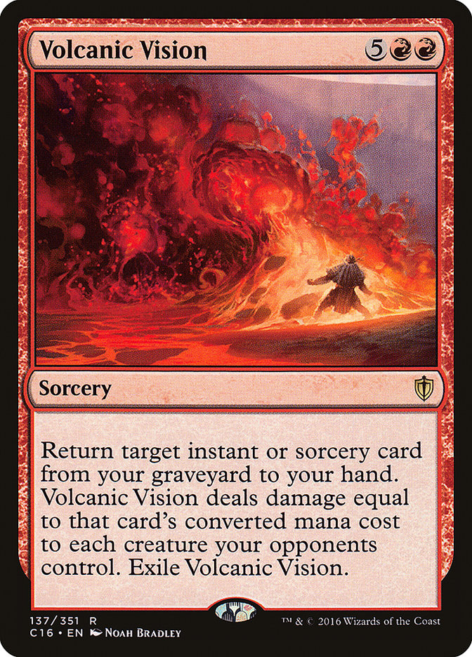 Volcanic Vision [Commander 2016] | Gamers Paradise