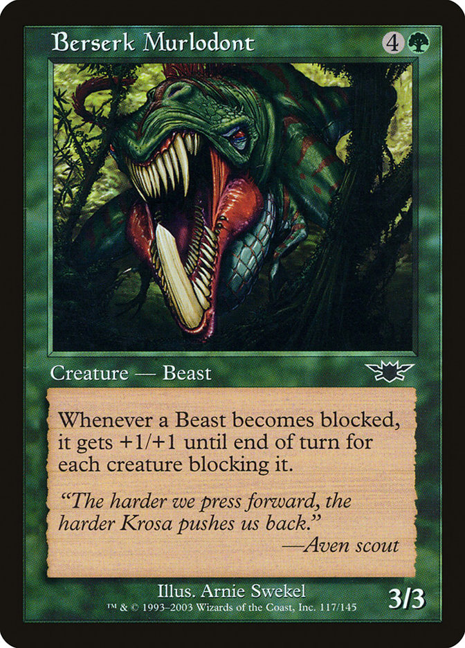 Berserk Murlodont [Legions] | Gamers Paradise