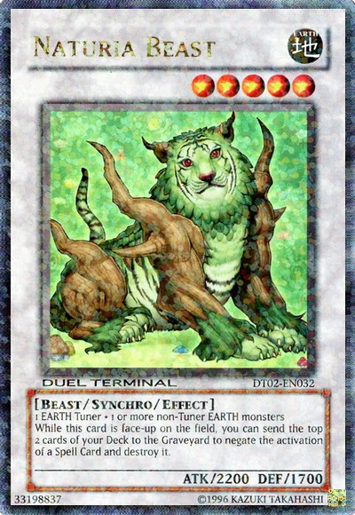 Naturia Beast [DT02-EN032] Ultra Rare | Gamers Paradise