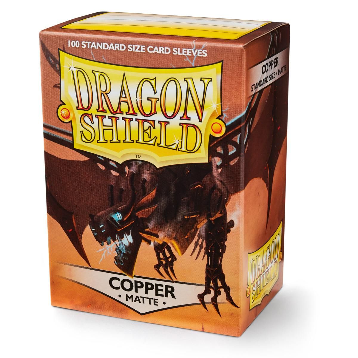 Dragon Shield: Standard 100ct Sleeves - Copper (Matte) | Gamers Paradise