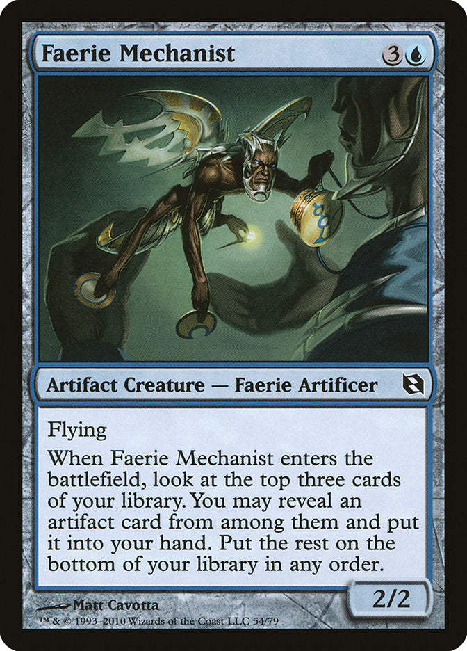 Faerie Mechanist [Duel Decks: Elspeth vs. Tezzeret] | Gamers Paradise