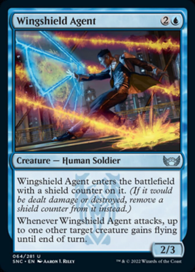 Wingshield Agent [Streets of New Capenna] | Gamers Paradise