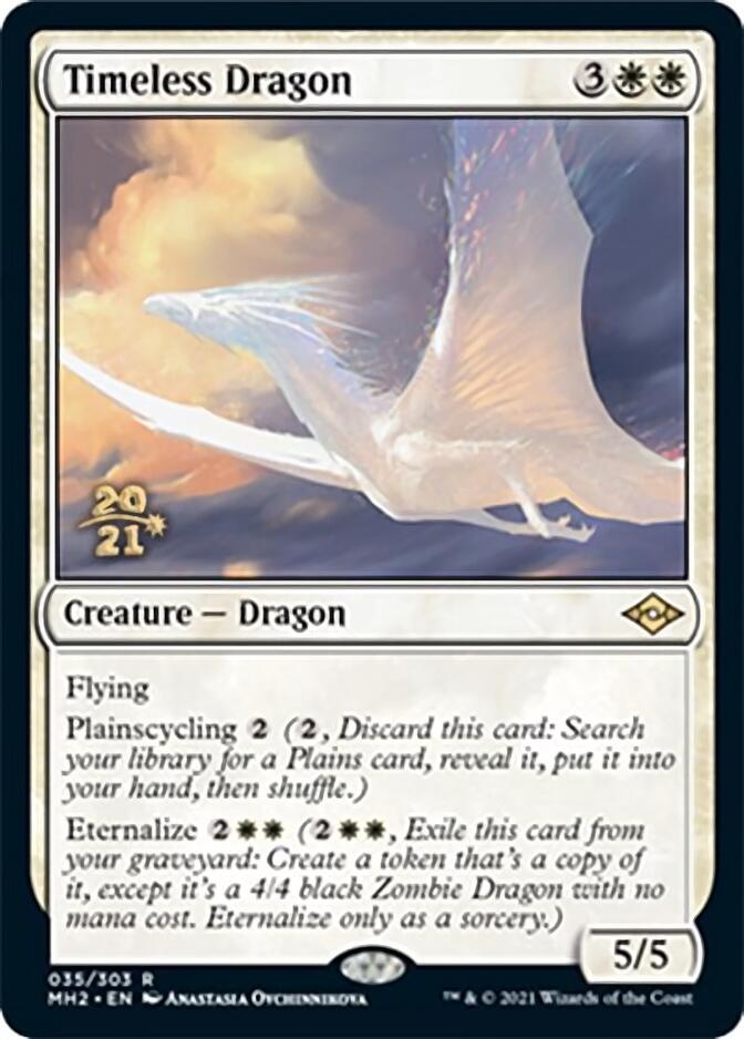 Timeless Dragon [Modern Horizons 2 Prerelease Promos] | Gamers Paradise
