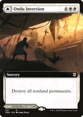 Ondu Inversion // Ondu Skyruins (Extended Art) [Zendikar Rising] | Gamers Paradise