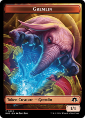 Gremlin (Ripple Foil) // Copy Double-Sided Token [Modern Horizons 3 Tokens] | Gamers Paradise