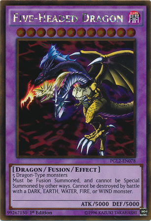 Five-Headed Dragon [PGL2-EN078] Gold Rare | Gamers Paradise